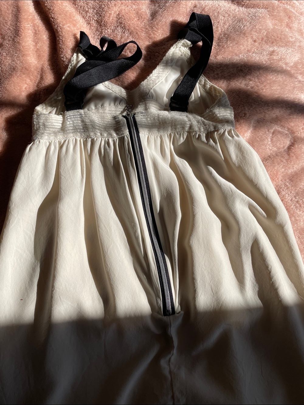 Rag & Bone, Ivory with black Strap Sundress, XS - Picture 6 of 7